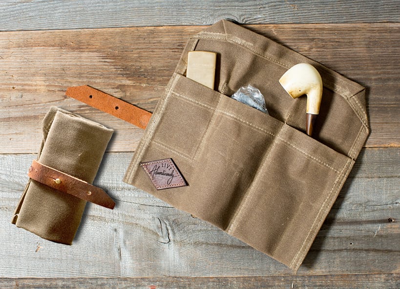 Bradley Mountain Pipe Roll Waxed Canvas