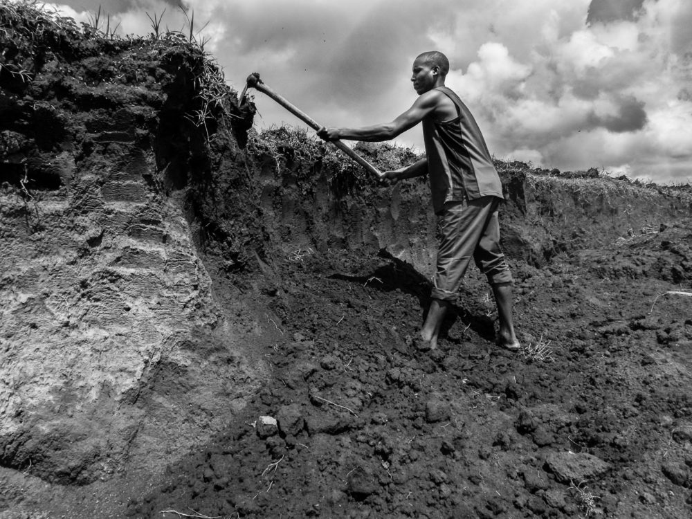 "The Brick Maker" Photographed by Wilfred Lemiso