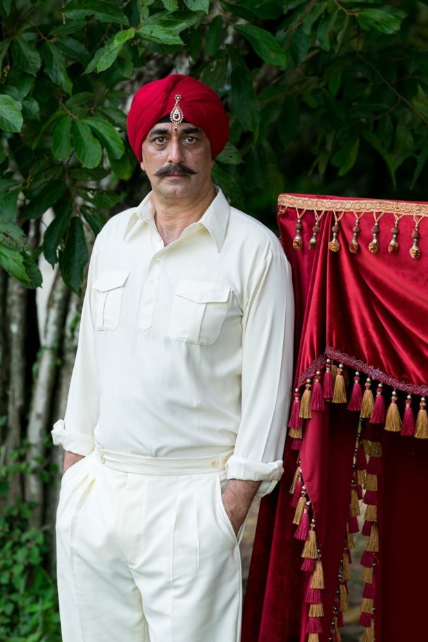 Actor Art Malik plays the Maharajah this season.