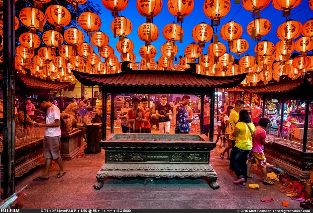 Kuan Yin Teng Temple or Temple of Mercy in Georgetown, Penang.