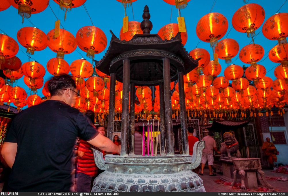 Kuan Yin Teng Temple or Temple of Mercy in Georgetown, Penang.