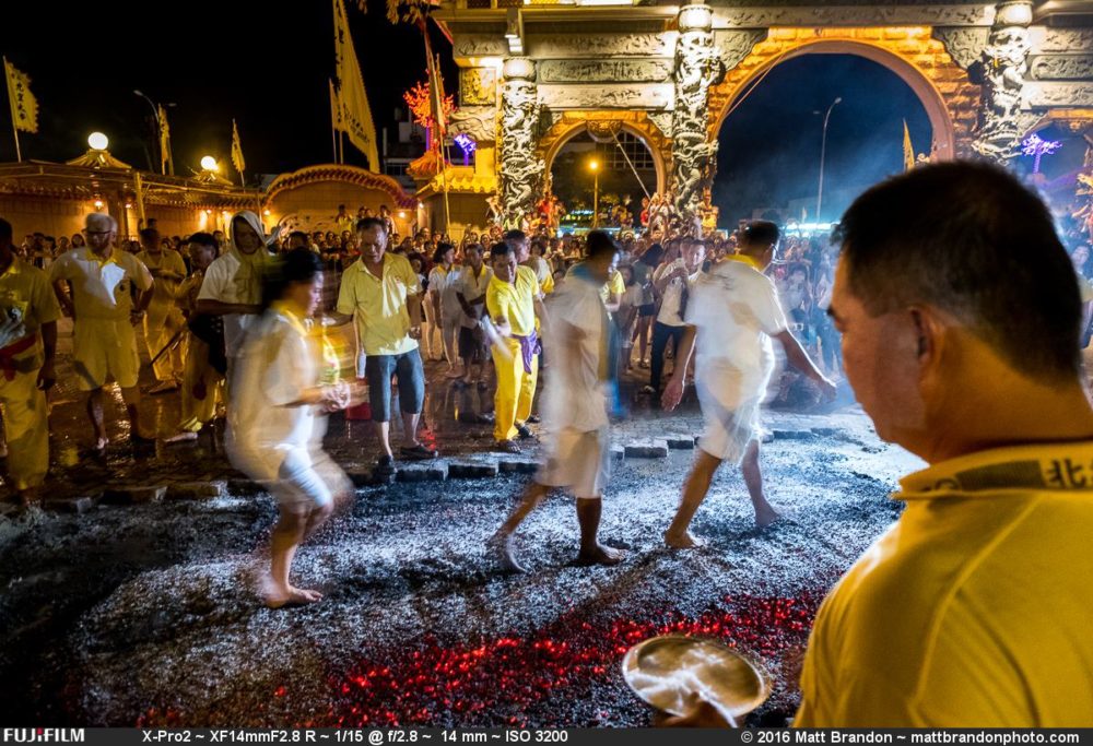  Quickly following them are anyone else who wants to walk the coals. I was even encouraged to walk.