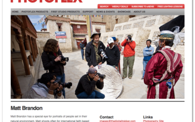 Photoflex Features Matt Brandon