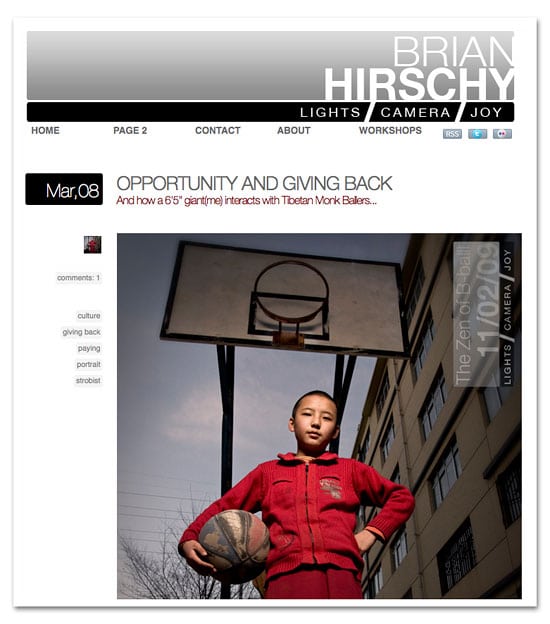 Another New Blogger: Brian Hirschy