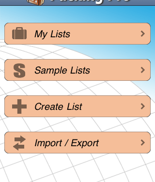 Iphone App Review: Packing Pro