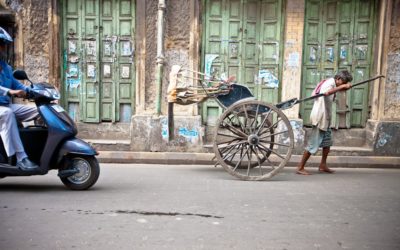 Rickshaw Pullers of Kolkata