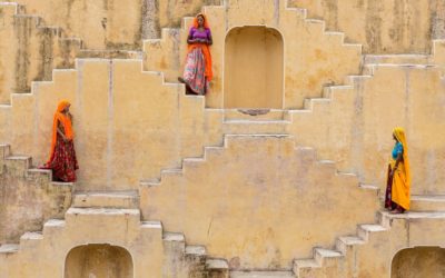The Amber Stepwell: The Progression of a Shoot