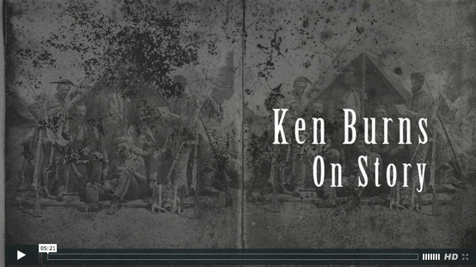 Ken Burns, “All story is manipulation”