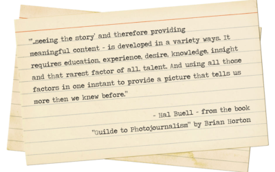 Take Note: Hal Buell