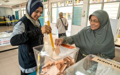 What does it look like to vote in Malaysia?