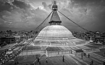 Kathmandu: In Black and White