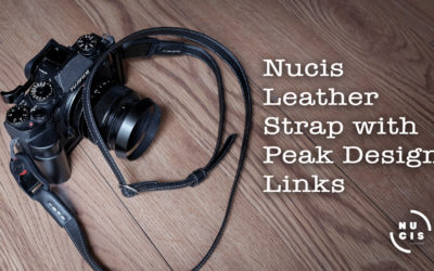 Nucis Leather Strap  with Peak Design Links