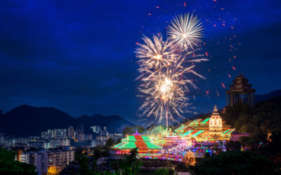 A Post Card From Kek Lok Si